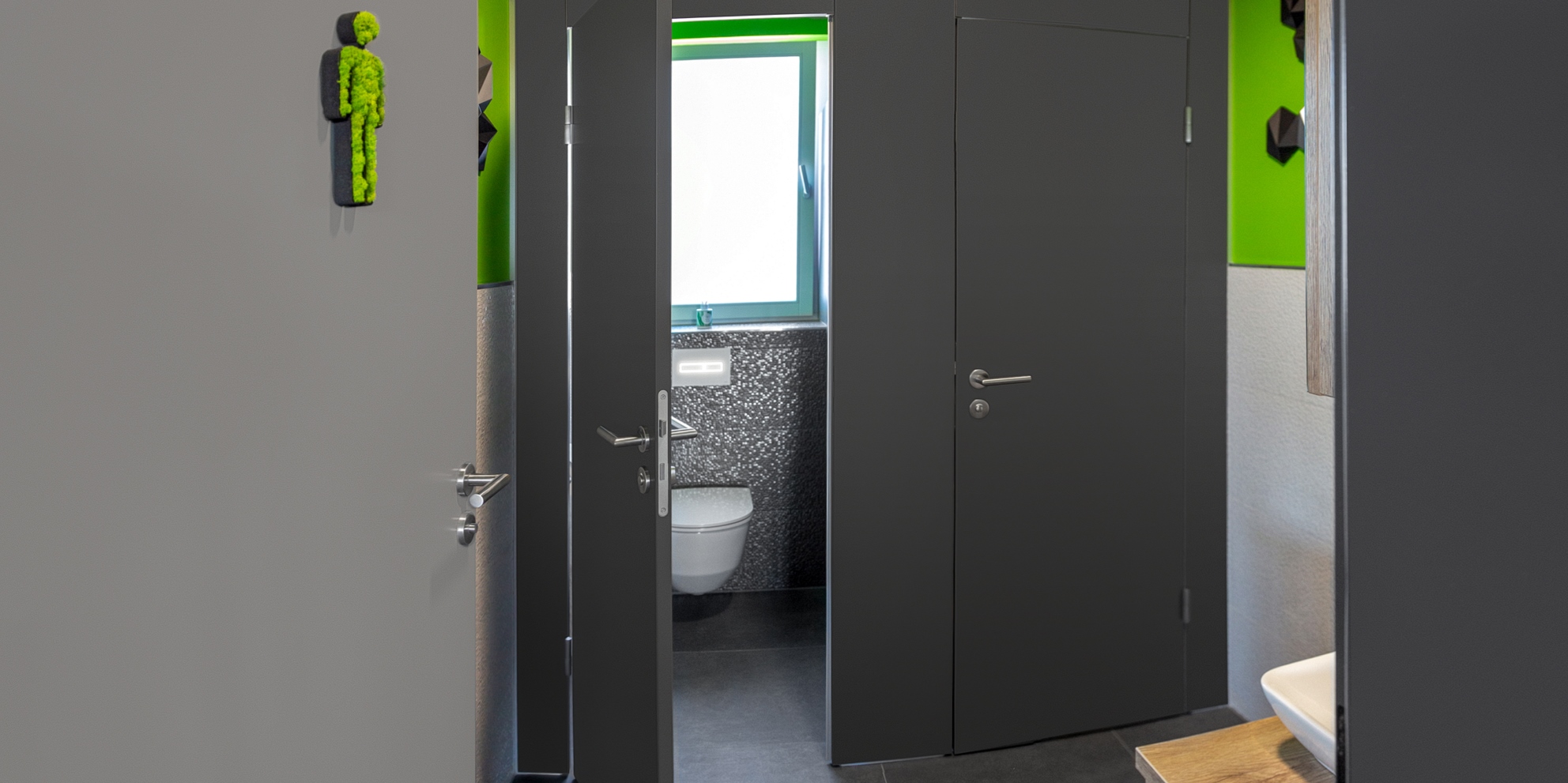 CT28 FB exclusiv Sanitärtrennwand