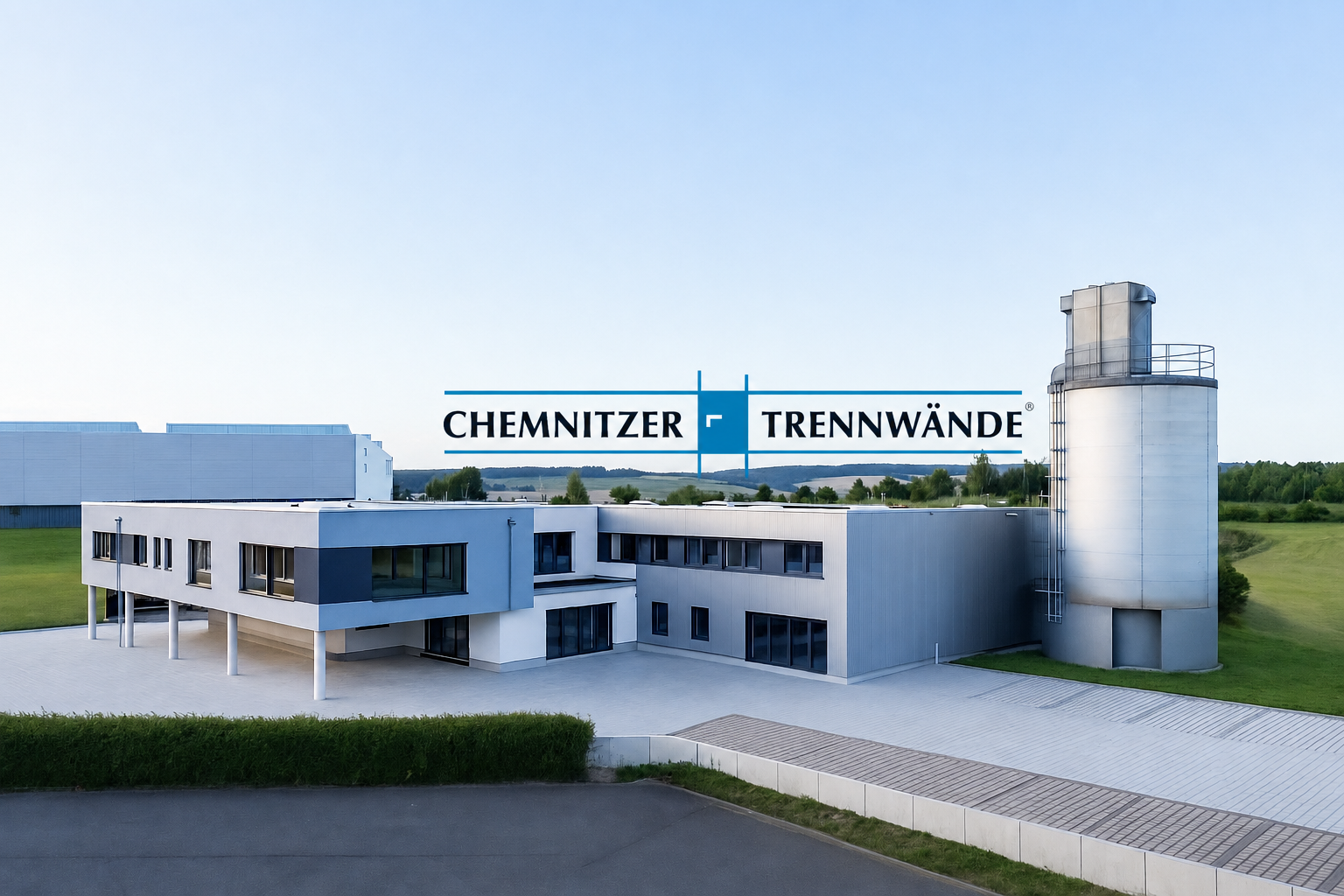 Chemnitzer Trennwände Unternehmensgebäude